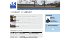 Desktop Screenshot of jan-nederweert.nl